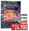 Promo Harga Delimax Smoked Beef 200 gr - Hypermart