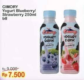 Promo Harga CIMORY Yogurt Drink Blueberry, Strawberry 250 ml - Indomaret