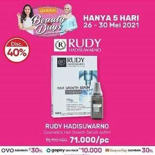 Promo Harga RUDY HADISUWARNO Hair Growth Serum per 6 pcs 9 ml - Guardian