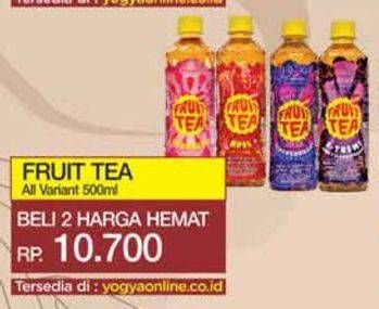 Promo Harga Sosro Fruit Tea All Variants 500 ml - Yogya