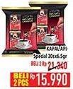 Promo Harga Kapal Api Kopi Bubuk Special per 20 sachet 6 gr - Hypermart