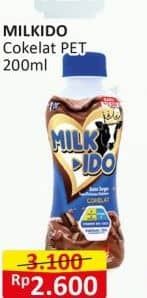 Promo Harga Milk Ido Susu Segar Cokelat 200 ml - Alfamart