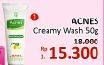 Promo Harga ACNES Creamy Wash 50 gr - Alfamidi