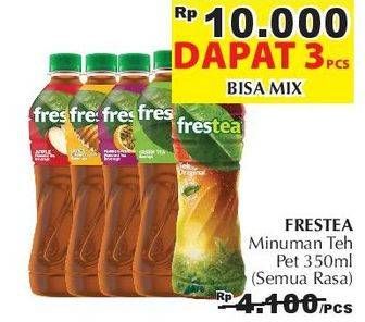 Promo Harga FRESTEA Minuman Teh Apple, Green Honey, Markisa, Original 350 ml - Giant