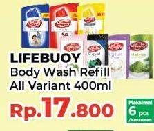 Promo Harga Lifebuoy Body Wash All Variants 400 ml - Yogya