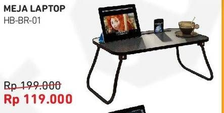 Promo Harga COURTS Meja Laptop HB-BR-01  - Courts