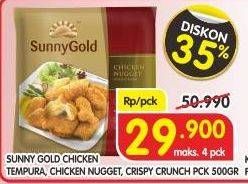 Promo Harga Chicken Nugget / Tempura / Crispy Crunch 500gr  - Superindo