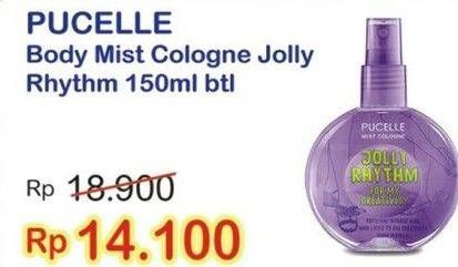 Promo Harga PUCELLE Body Mist Cologne Jolly Rhythm 150 ml - Indomaret