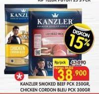 Kanzler Smoked Beef Roll/Kanzler Chicken Cordon Bleu