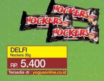 Promo Harga Delfi Nockers Chocolate 45 gr - Yogya