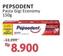 Promo Harga Pepsodent Pasta Gigi Pencegah Gigi Berlubang White 150 gr - Alfamidi