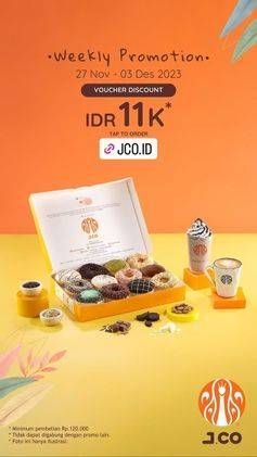 Promo Harga Voucher Discount  - JCO