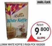 Promo Harga White Koffie 3 Rasa  - Superindo