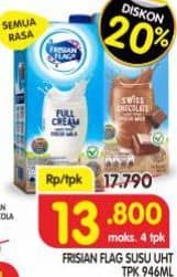 Promo Harga Frisian Flag Susu UHT Purefarm All Variants 946 ml - Superindo