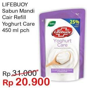 Promo Harga LIFEBUOY Body Wash Yoghurt Care 450 ml - Indomaret