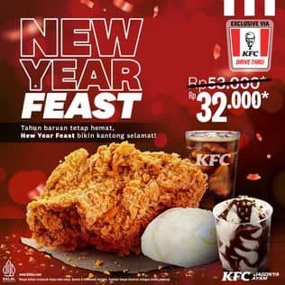 Promo Harga New Year Feast  - KFC