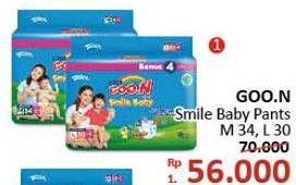 Promo Harga GOON Smile Baby Pants M34, L30  - Alfamidi