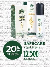 Promo Harga SAFE CARE Minyak Angin Aroma Therapy All Variants  - Watsons