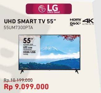 Promo Harga LG 55UM7300 | Ultra HD 4K IPS Display 55 inch  - Courts