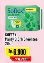 Promo Harga Softex Pantyliner Daun Sirih Green Tea Regular 20 pcs - Alfamart