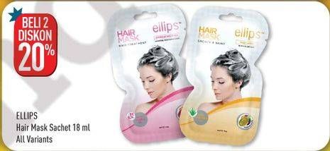 Promo Harga ELLIPS Hair Mask All Variants per 2 sachet 18 ml - Hypermart