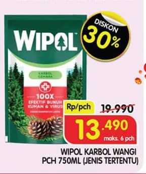 Promo Harga Wipol Karbol Wangi 750 ml - Superindo