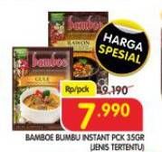 Promo Harga Bamboe Bumbu Instant 35 gr - Superindo