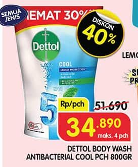 Promo Harga Dettol Body Wash All Variants 720 ml - Superindo