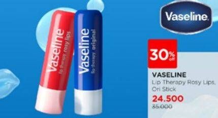 Promo Harga Vaseline Lip Balm Stick Rosy Lips, Original 4 gr - Watsons