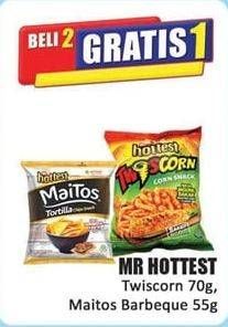 Promo Harga MR HOTTEST Twiscorn/MR HOTTEST Maitos Tortilla Chips   - Hari Hari
