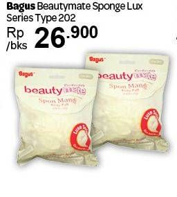 Promo Harga BAGUS Beauty Mate Body Puff Type 202 1 pcs - Carrefour