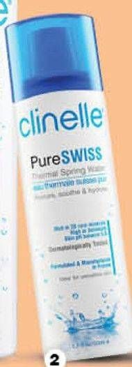 Promo Harga CLINELLE Thermal Spring Water 50 ml - Guardian