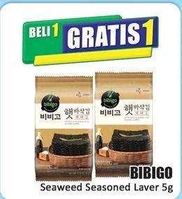 Promo Harga Bibigo Snack Seasoned Seaweed 5 gr - Hari Hari