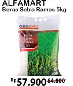 Promo Harga Alfamart Beras Setra Ramos 5 kg - Alfamart