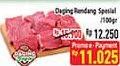 Promo Harga Daging Rendang Sapi Spesial per 100 gr - Hypermart