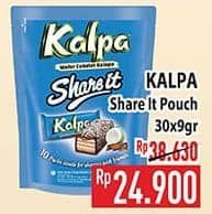 Promo Harga Kalpa Wafer Cokelat Kelapa Share It per 30 pcs 9 gr - Hypermart