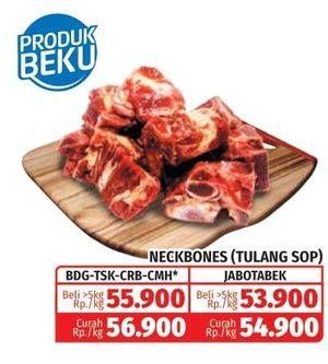 Promo Harga Neck Bones  - Lotte Grosir