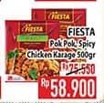 Promo Harga Fiesta Ayam Siap Masak Pok Pok, Spicy Karage 500 gr - Hypermart