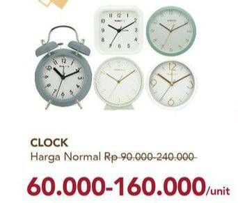 Promo Harga Clocks  - Carrefour