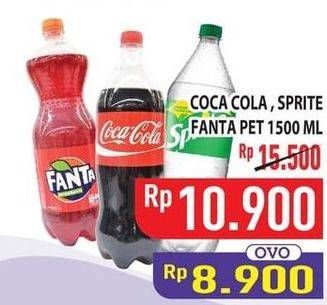 Promo Harga COCA COLA/FANTA/SPRITE Minuman Soda  - Hypermart