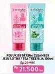 Promo Harga Rojukiss Serum Cleanser Jeju Lotus Glow Bright, Tea Tree Bija Pro Acne 100 ml - Indomaret