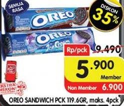 Promo Harga Oreo Biskuit Sandwich All Variants 119 gr - Superindo