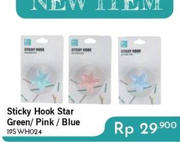 Promo Harga OKIDOKI Sticky Hook Star  - Carrefour
