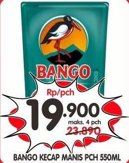 Promo Harga BANGO Kecap Manis 550 ml - Superindo