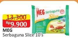 Promo Harga MEG Keju Serbaguna Slice 150 gr - Alfamart