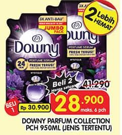 Promo Harga Downy Premium Parfum 900 ml - Superindo