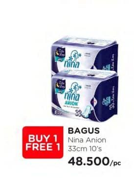 Promo Harga Bagus Nina Anion 33cm 8 pcs - Watsons