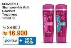 Promo Harga Serasoft Shampoo Hairfall Treatment, Anti Dandruff 170 ml - Indomaret