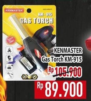 Promo Harga Kenmaster Gas Torch KM-915  - Hypermart