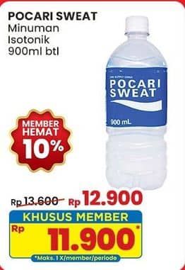 Promo Harga Pocari Sweat Minuman Isotonik Original 900 ml - Indomaret